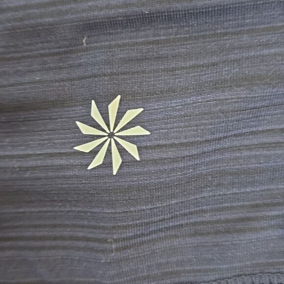 Athleta Navy Blue Short Sleeve Tee - Picture 6 of 6